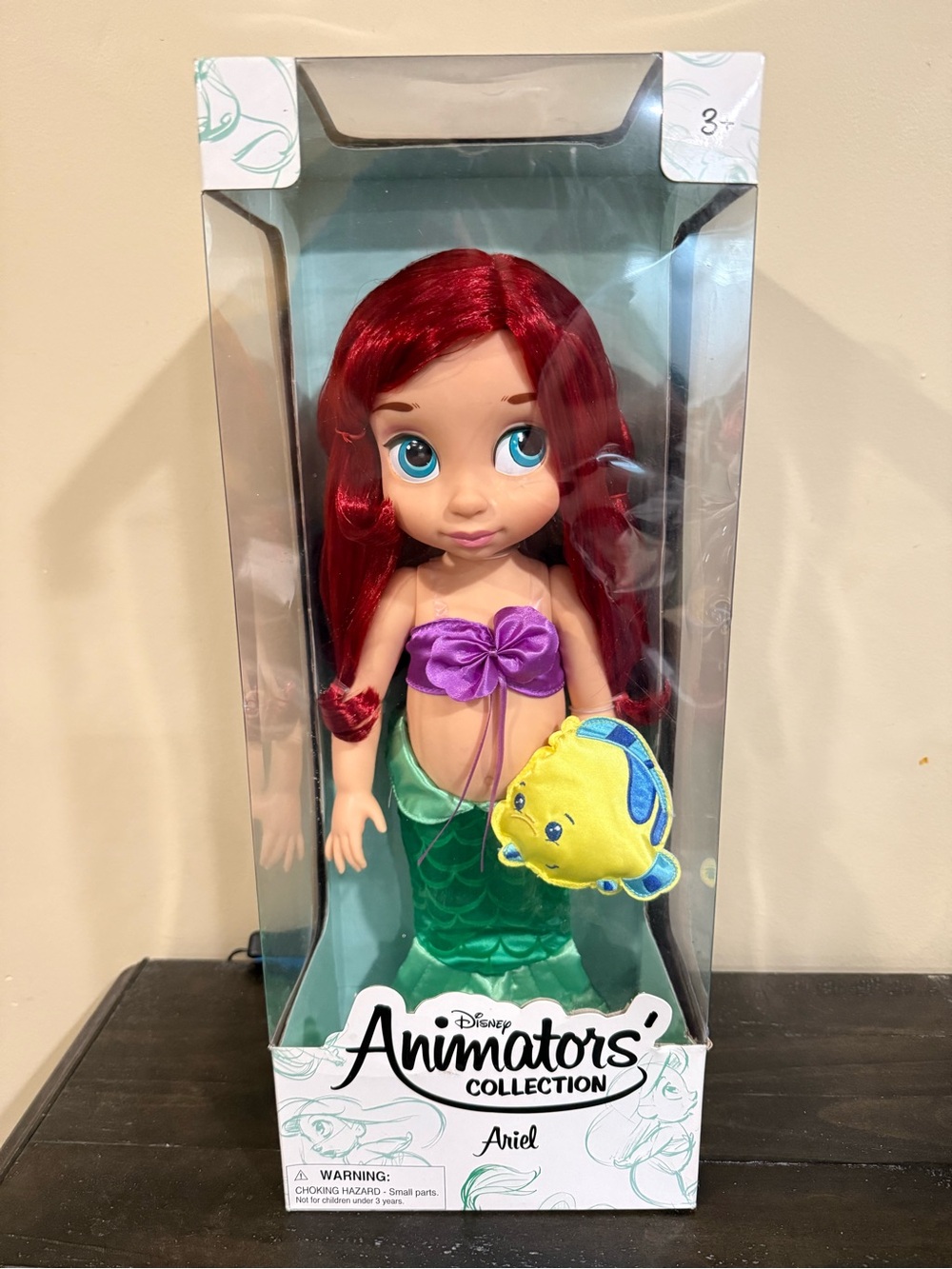 Disney Animators 16” Ariel Doll The Little Mermaid